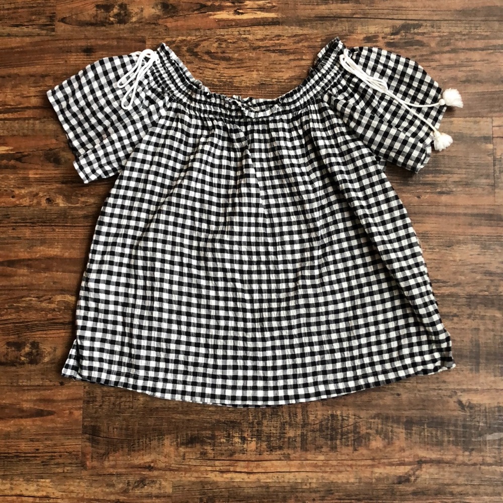 Off the shoulder blouse